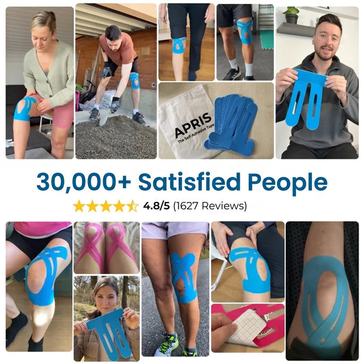 APRIS™ Knee Support — Pre-Cut Kinesiology Tape