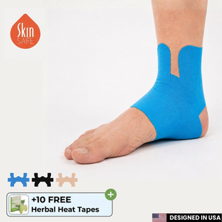 APRIS Ankle Support - Pre-Cut Kinesiology Tape