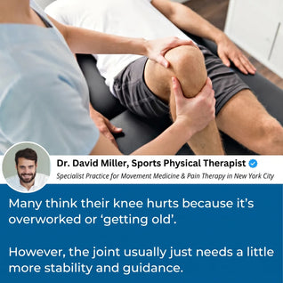 APRIS™ - Pre-Cut Knee Support That Moves With You