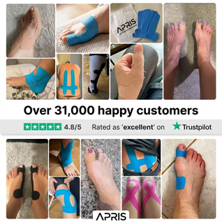 APRIS Ankle Support - Pre-Cut Kinesiology Tape