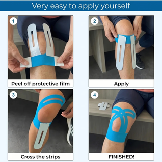 APRIS Knee Pajamas — Pre-Cut Kinesiology Tape