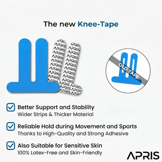 APRIS Knee Pajamas — Pre-Cut Kinesiology Tape