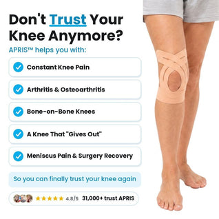 APRIS™ Knee Support — Pre-Cut Kinesiology Tape