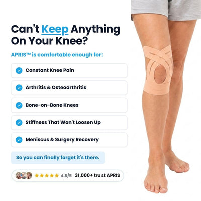 APRIS Knee Relief — Pre-Cut Kinesiology Tape
