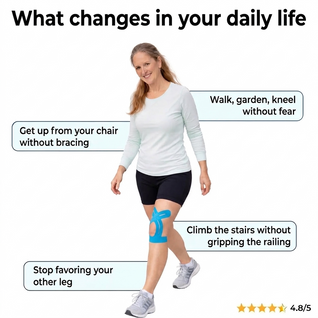 APRIS™ Knee Support — Pre-Cut Kinesiology Tape