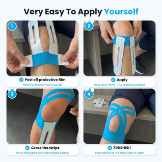 APRIS Knee Relief — Pre-Cut Kinesiology Tape